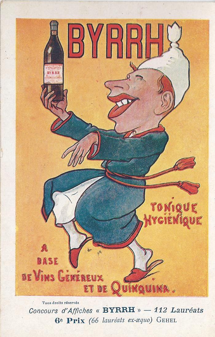 Résultat de recherche d'images pour "affiche byrrh ancienne""