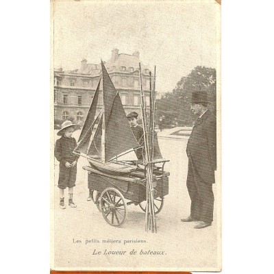 Les petits métiers parisiens - Le Loueur de bateaux