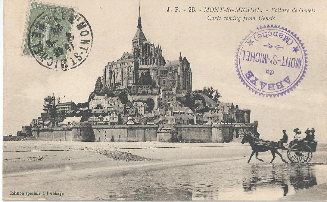 Le Mont Saint Michel Voiture De Genets